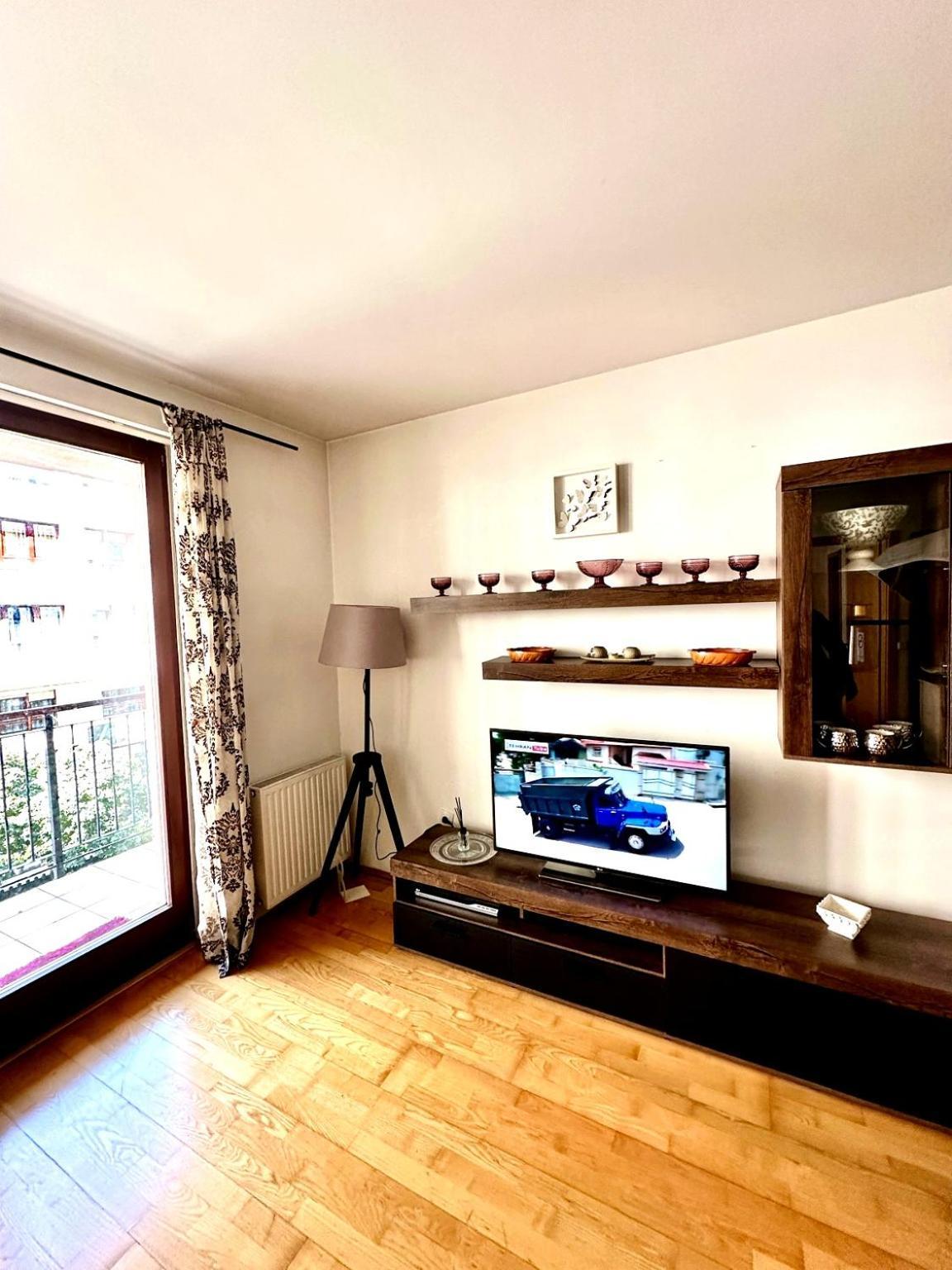 Apartment Center With Balcony